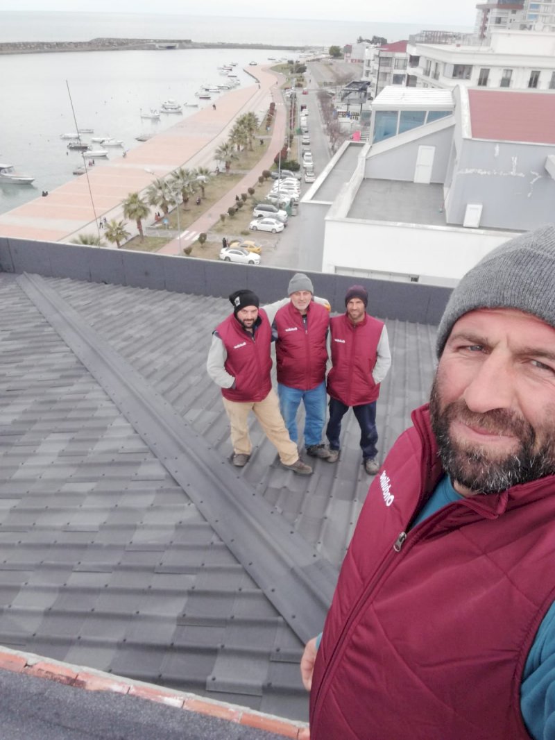 Noa Yapı Samsun Körfez Yat Limanı İnşaat Çatı Kaplaması